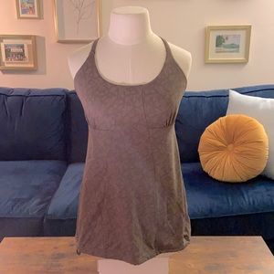 Patagonia Empire Waist Athletic Top Criss-Cross Back Hip Length
